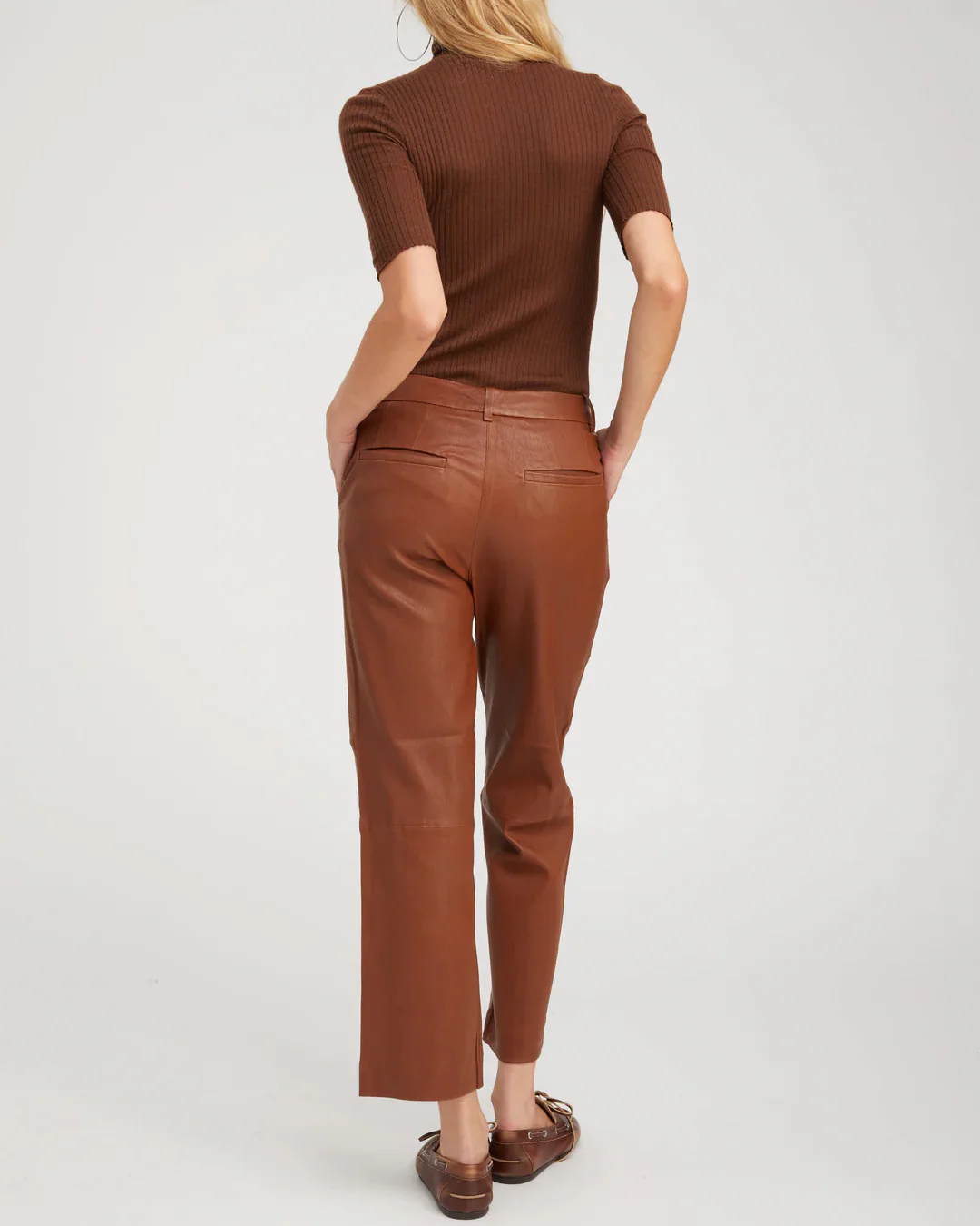 Cropped Baggy Lowrise Trousers | Acorn - Image 3