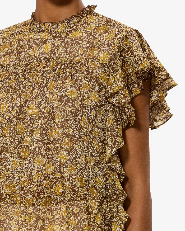 Daliyane Blouse | Khaki - Image 5