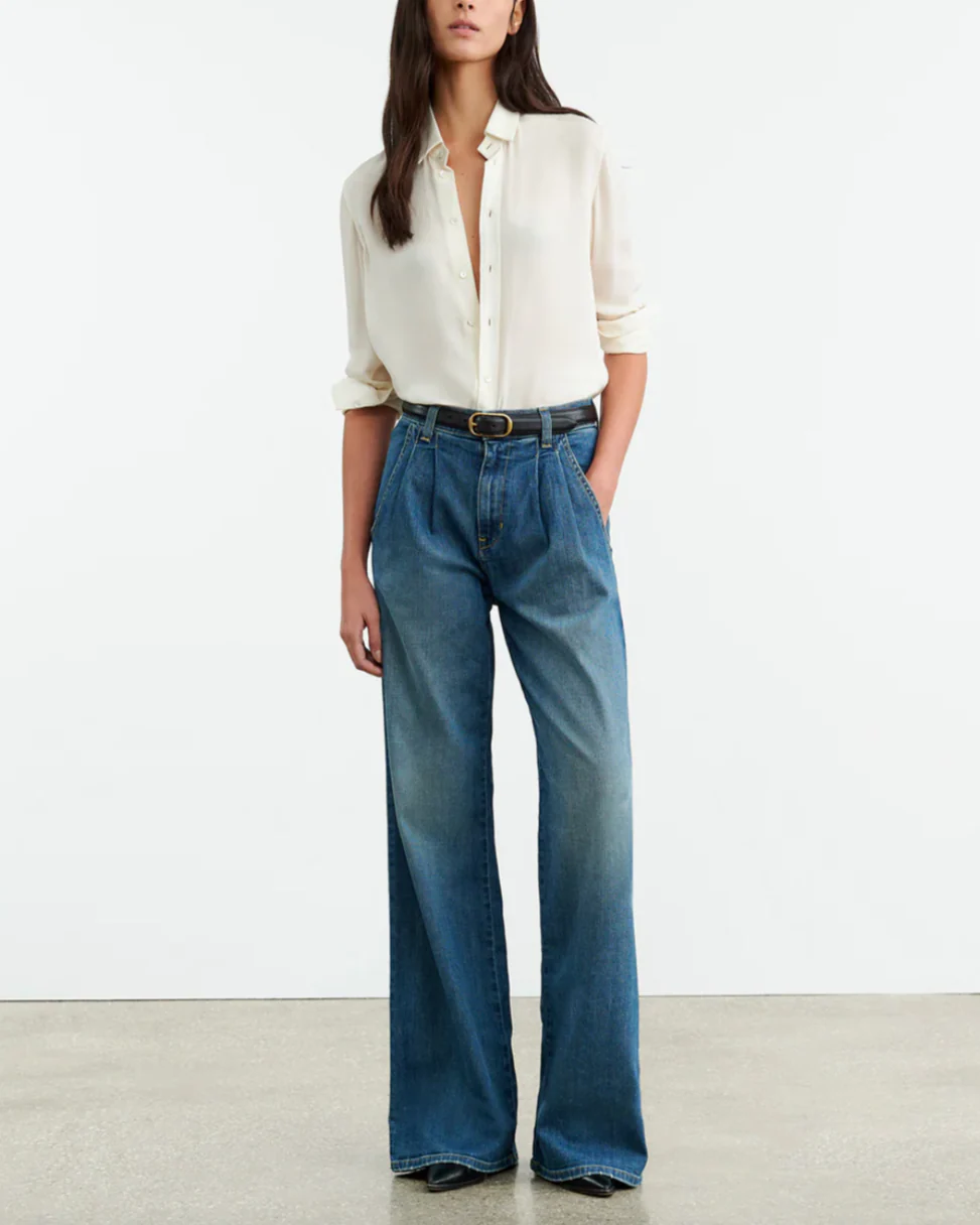 Flora Trouser Jean | Classic Wash - Image 3