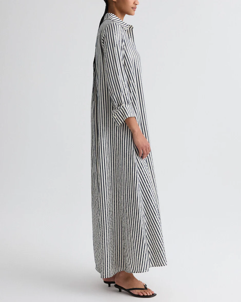 Jenny's Gown | Indigo/ White - Image 3