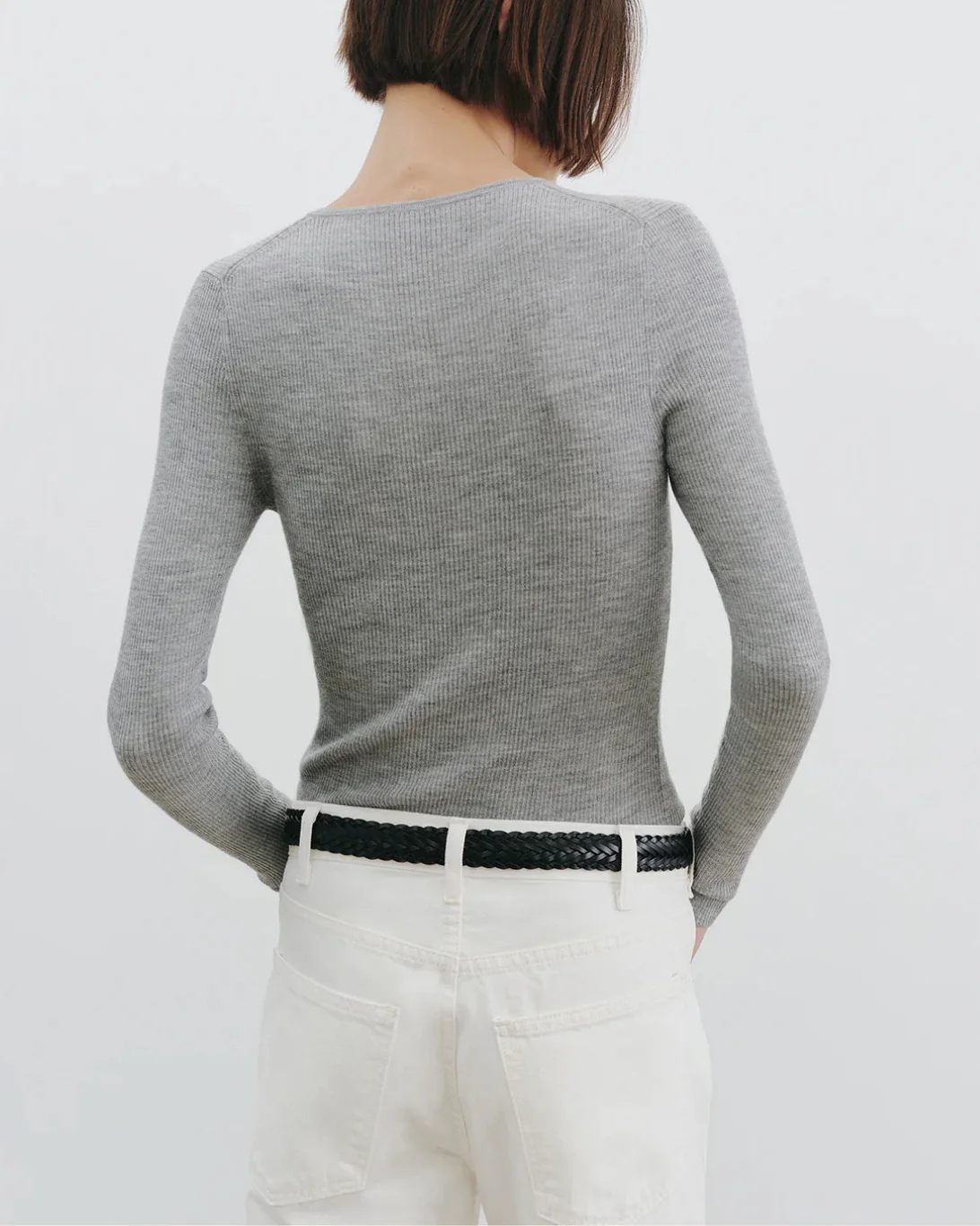 Klarise Sweater | Medium Grey - Image 4