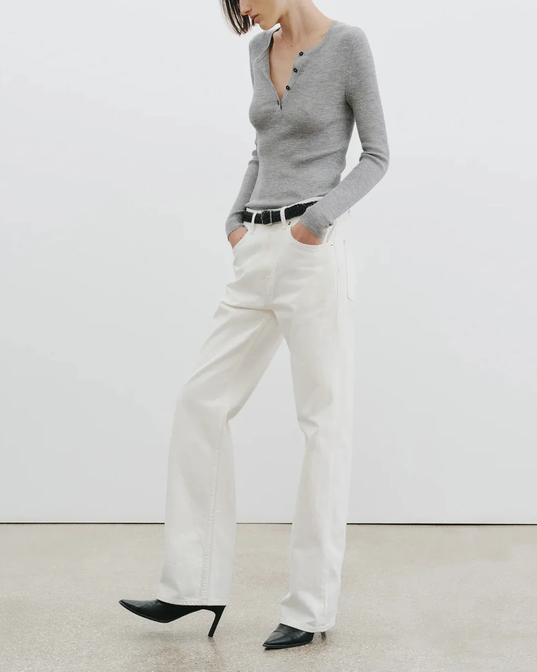 Klarise Sweater | Medium Grey - Image 5