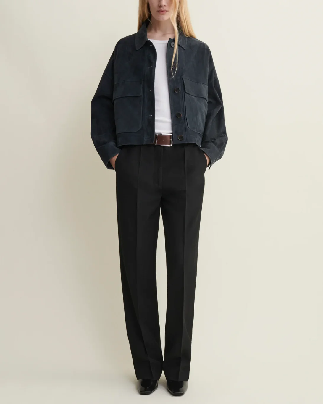 Miri Lamb Suede | Royal - Image 4