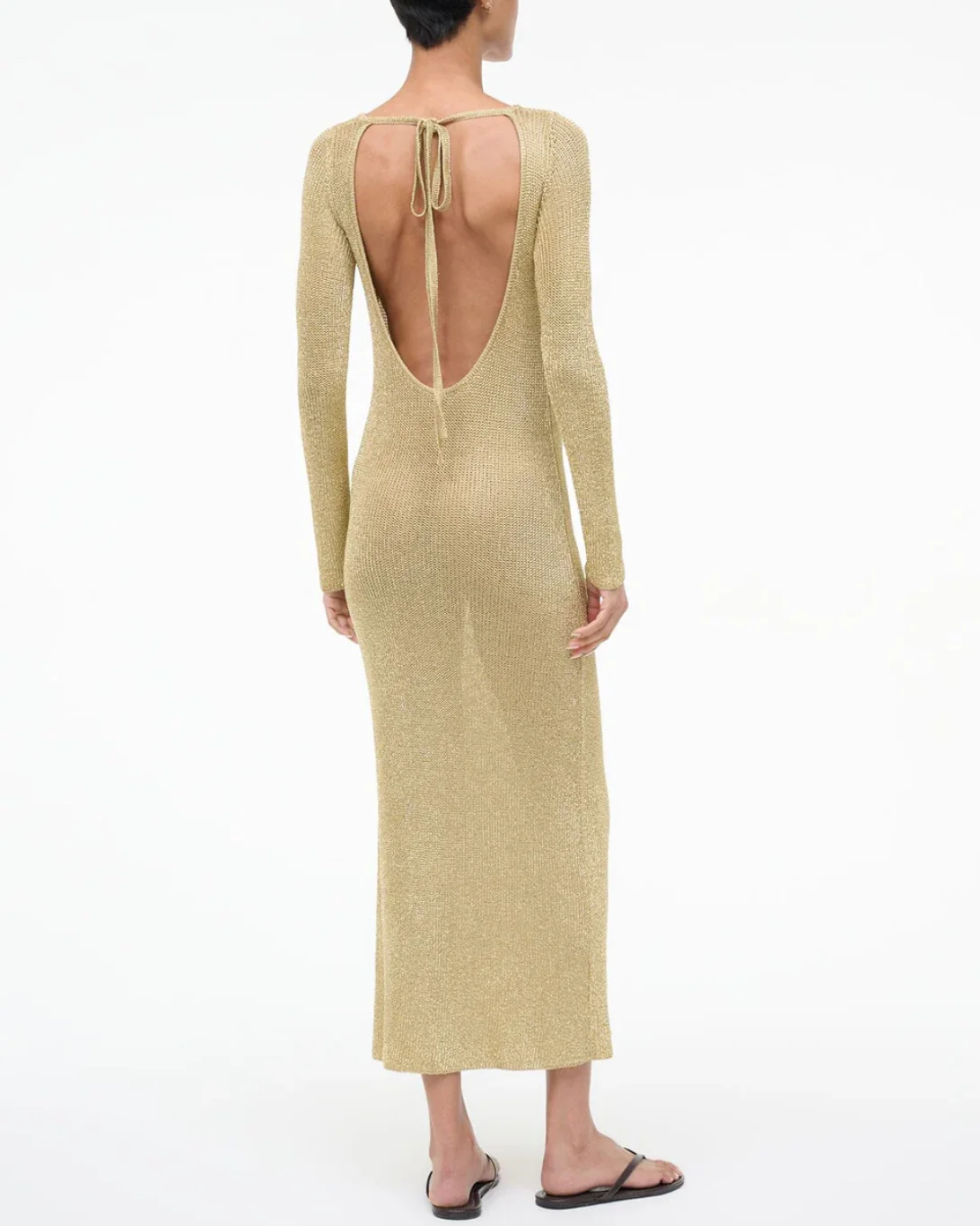 Nikitta Dress | Gold - Image 3