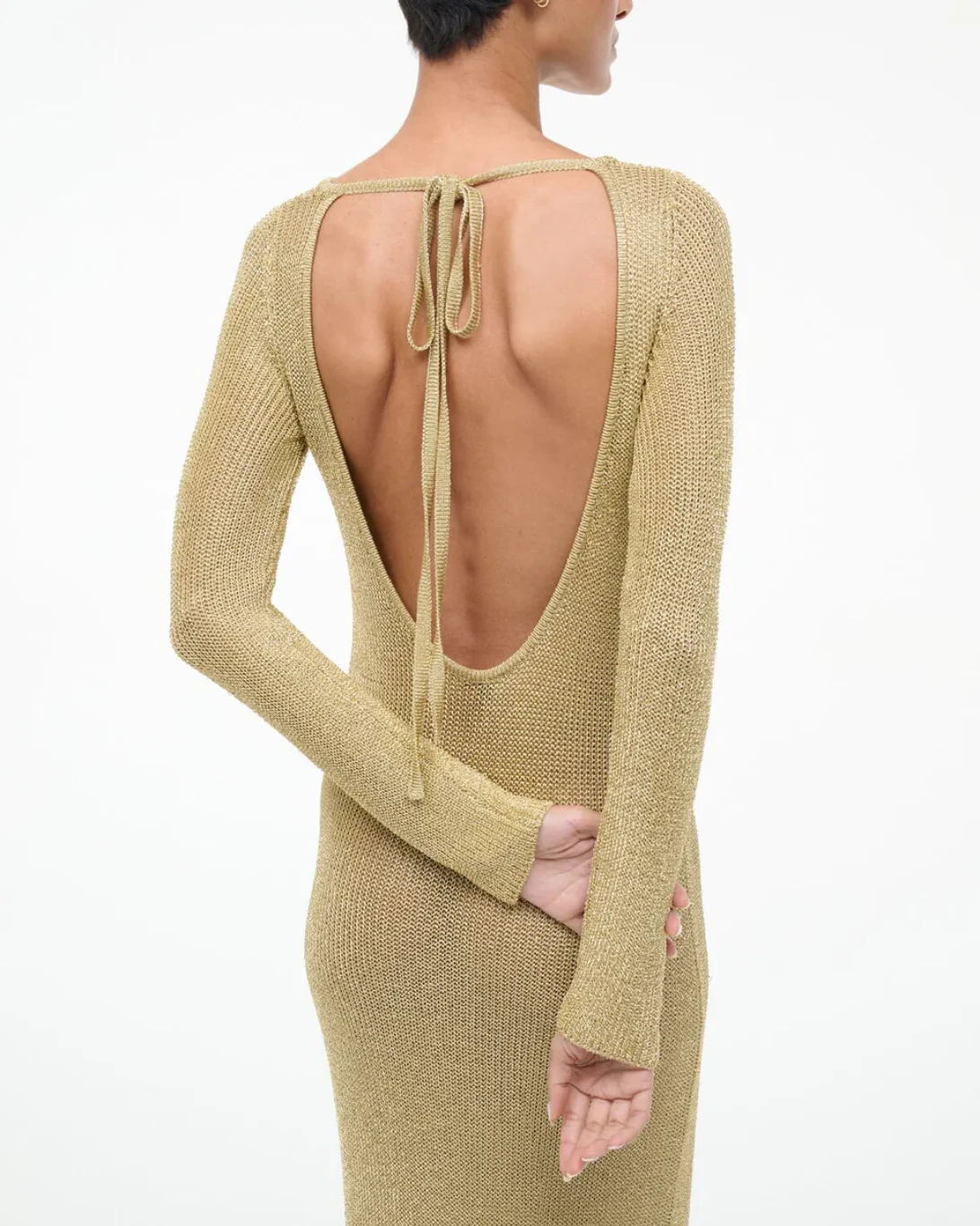 Nikitta Dress | Gold - Image 5