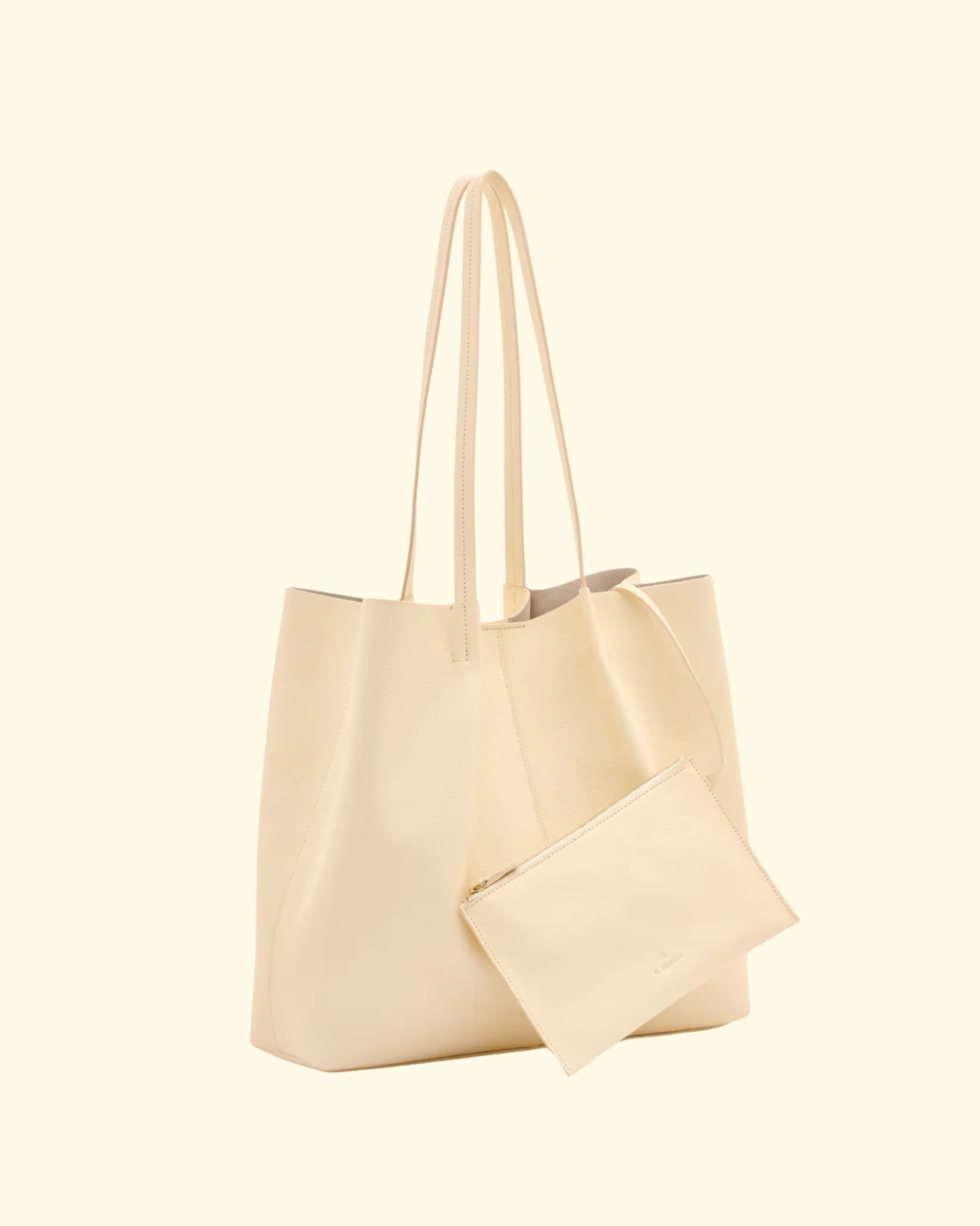 Nina Tote Bag | Bianco Latte - Image 4