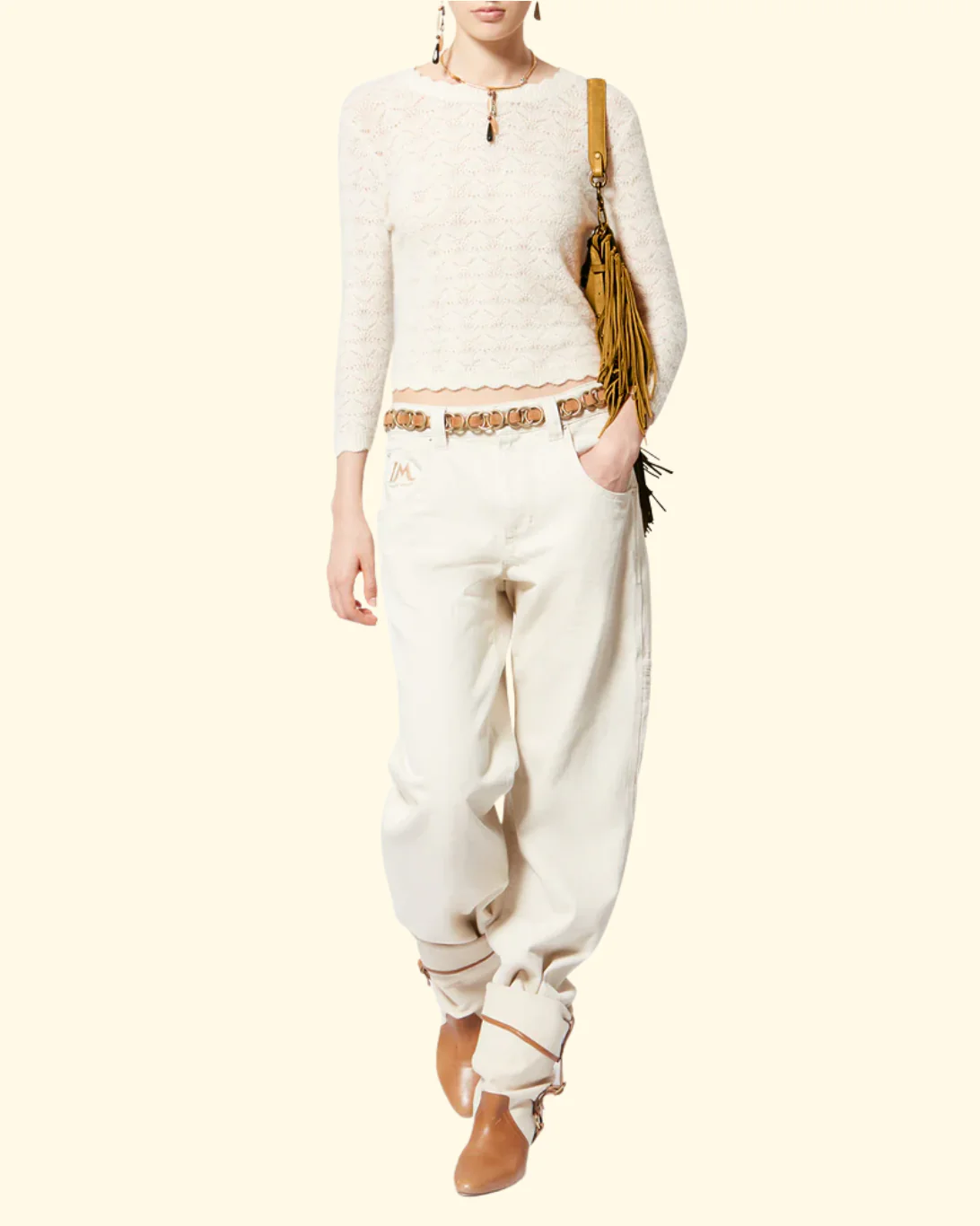 Oskan Soft Zip | Saffron Fringe - Image 6