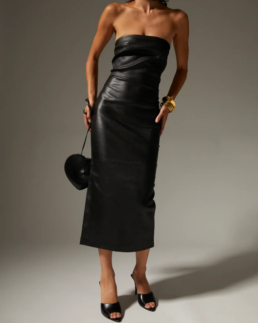 Tube Dress | Black - Image 6