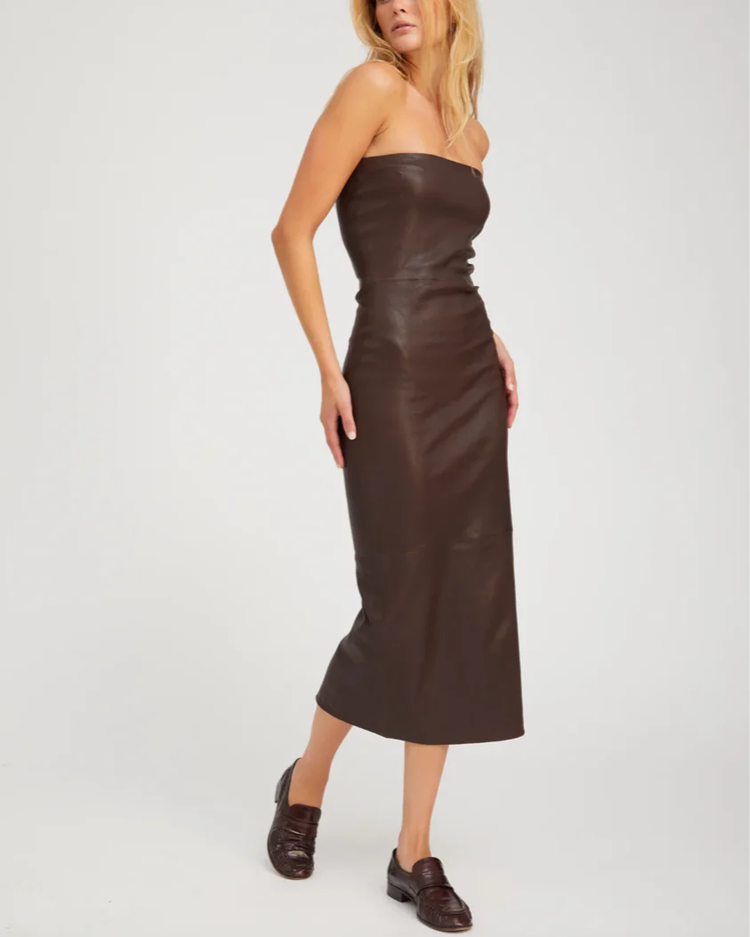 Tube Dress | Dark Chocolate - Image 4