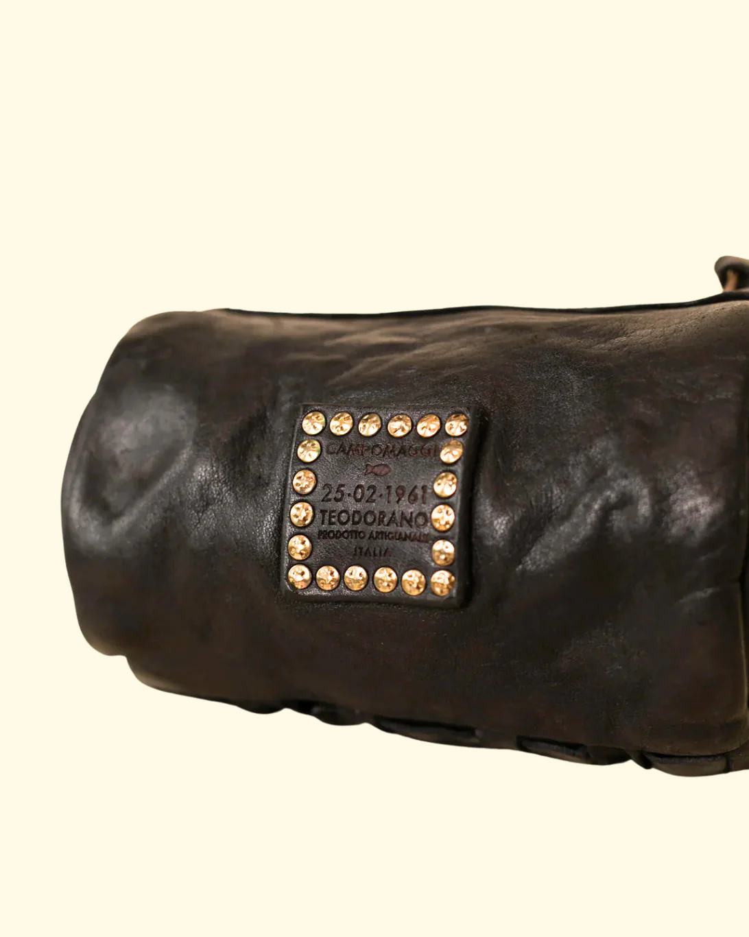 Woven Crossbody Bag | Black - Image 5