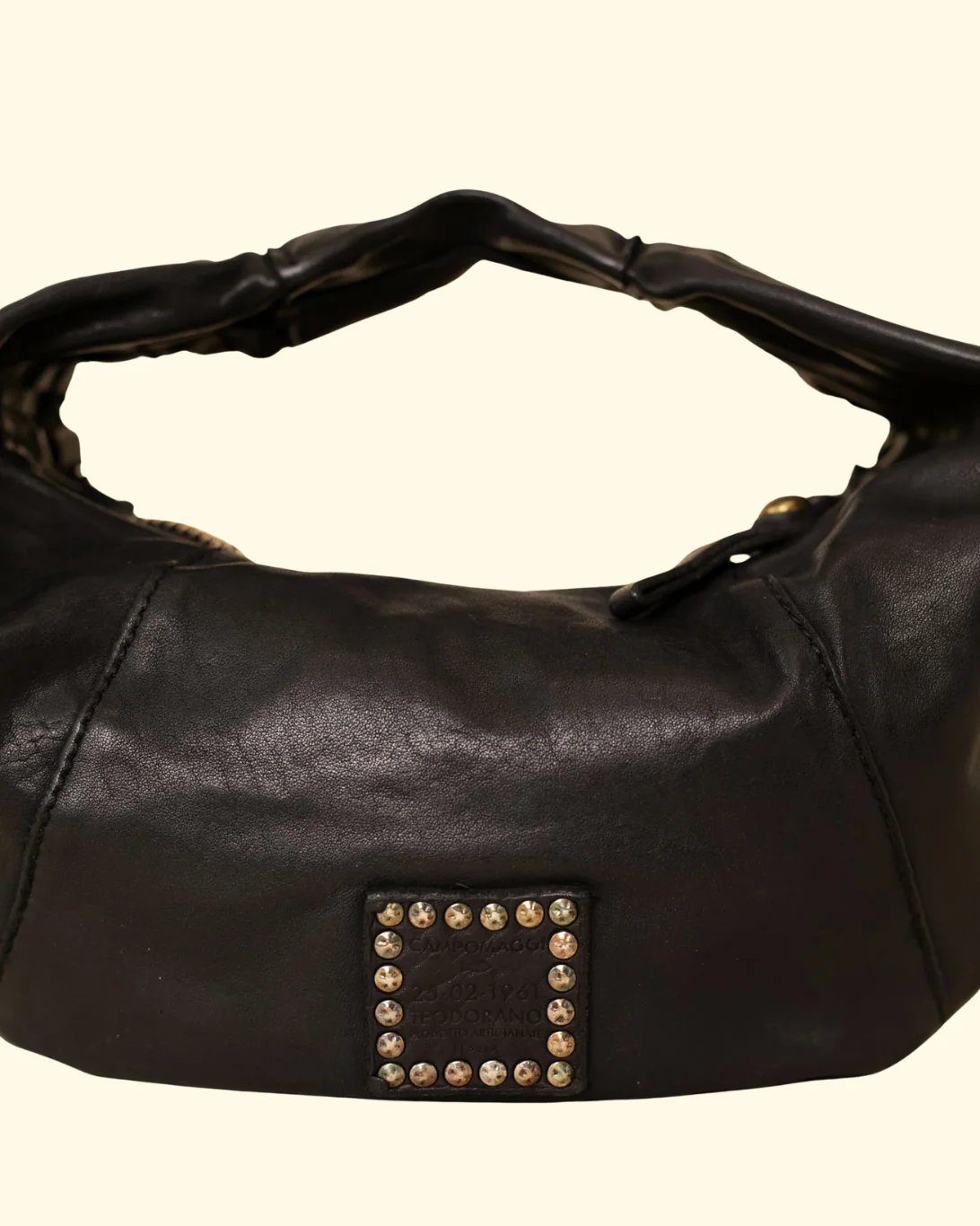 Marisa Woven Shoulder Bag | Black - Image 4